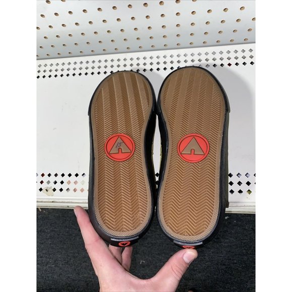 RARE AIRWALK Retro Smiley Face Logo Mens Athletic Lifestyle Skate Shoes Size 8 - Picture 7 of 8